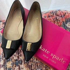 Kate Spade Black Flats SZ 6